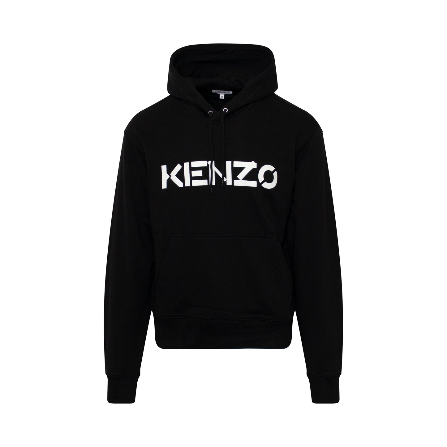 Kenzo New Logo Hoodie in Black