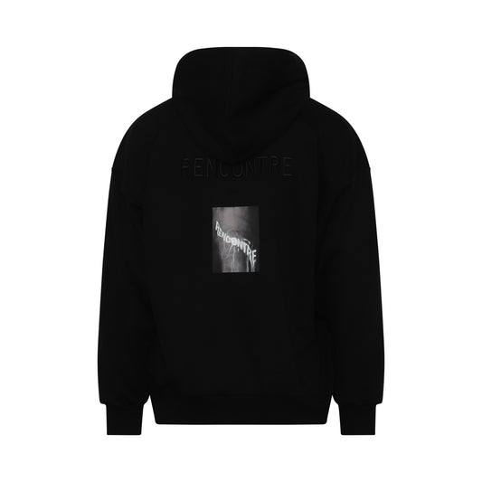 Loose Fit Recontre Hoodie in Black