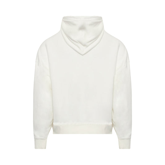 Burning Head Hoodie in White