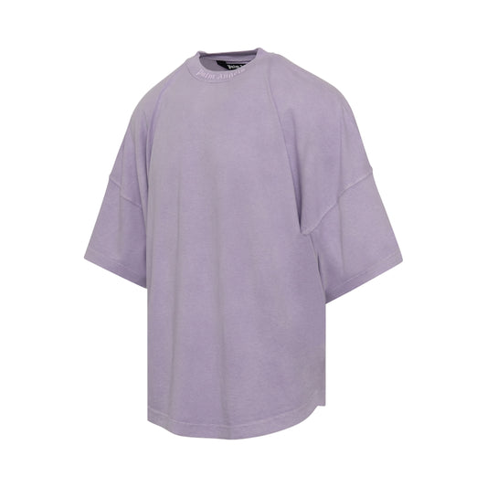 Classic Logo Oversize T-Shirt in Lilac