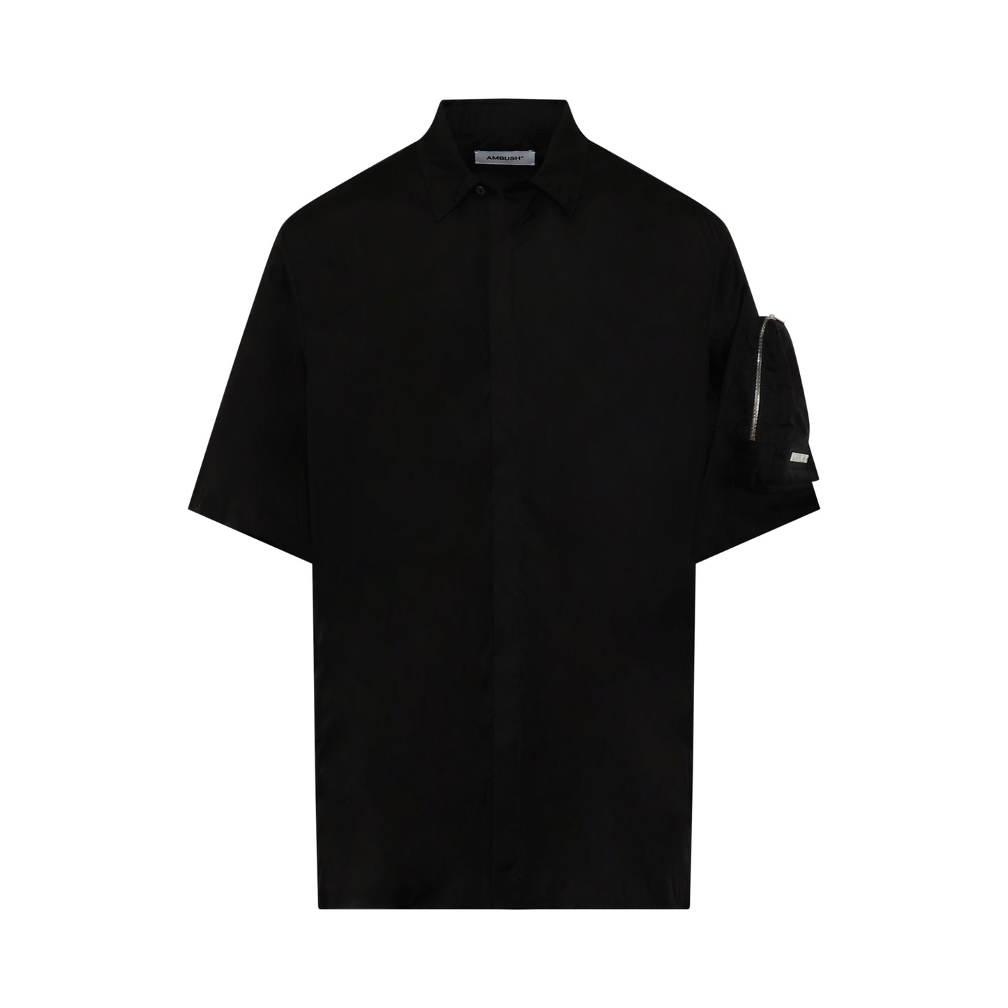 Short Sleeve Pocket Shirt in Black