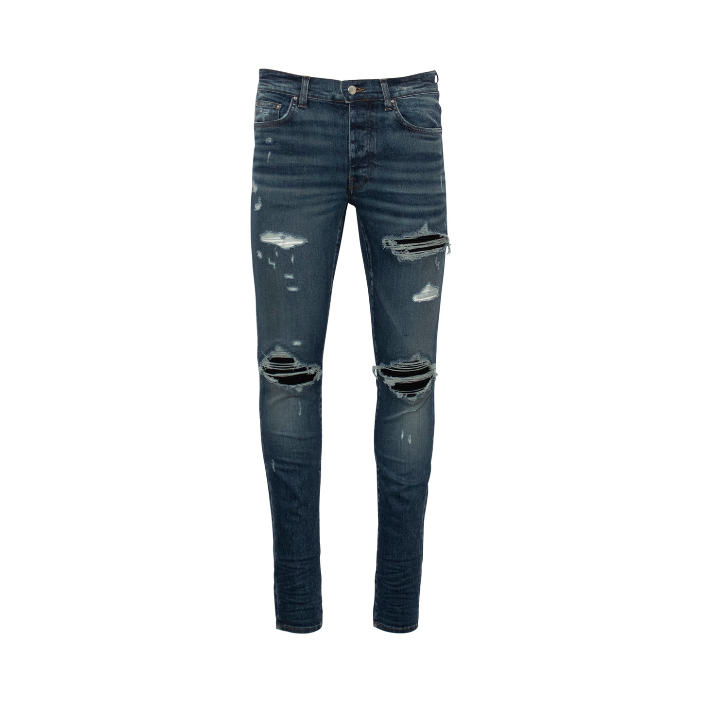 Mx1 Suede Jeans in Blue