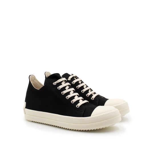 DRKSHDW Twill Low Sneaker in Black