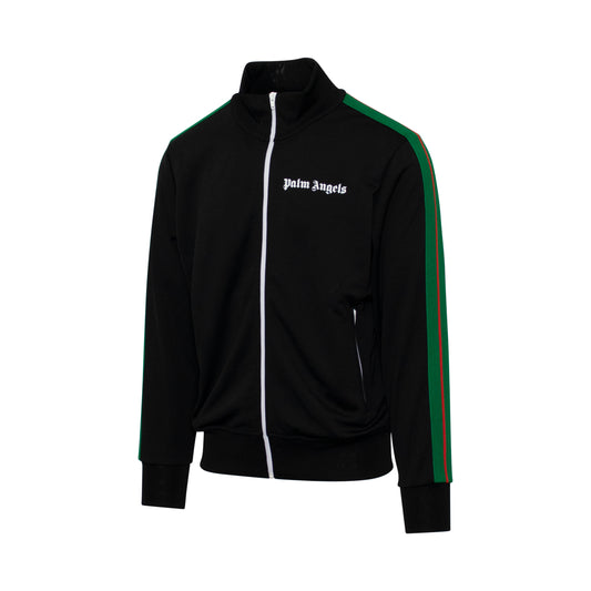 College Track Jacket in Black