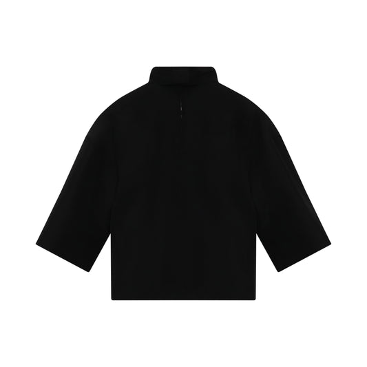 Walrus Windbreaker Jacket in Black