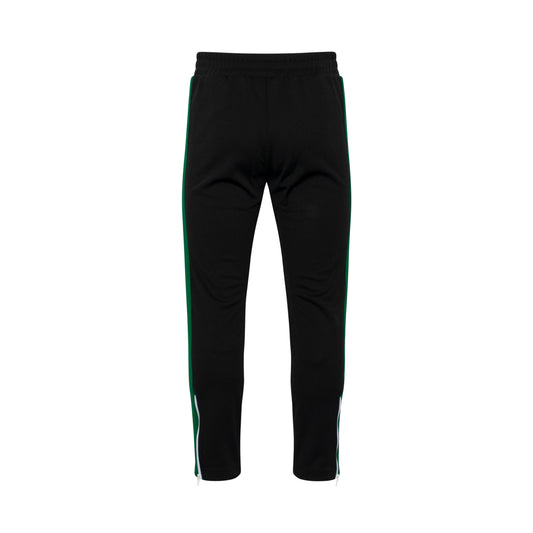 College Slim Track Pants in Black