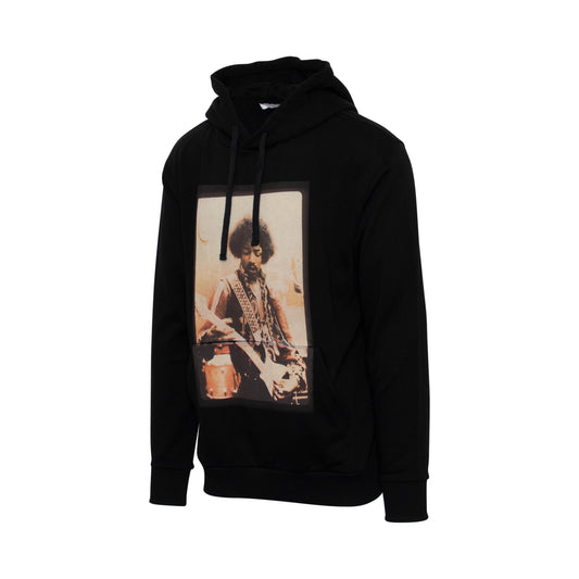 Hendrik Bowl Hoodie in Black