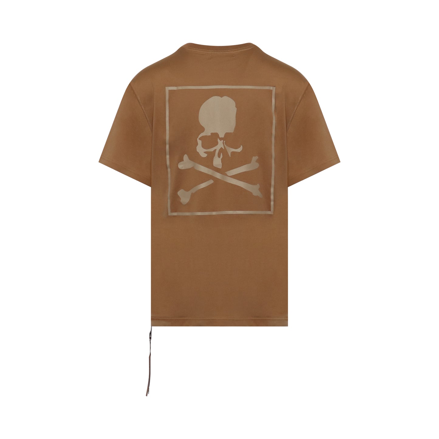 Boxed Logo T-Shirt in Camel
