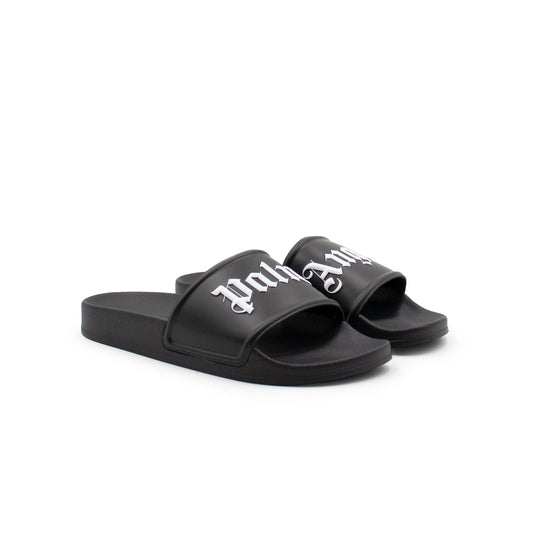 Palm Angels Pool Slider in Black