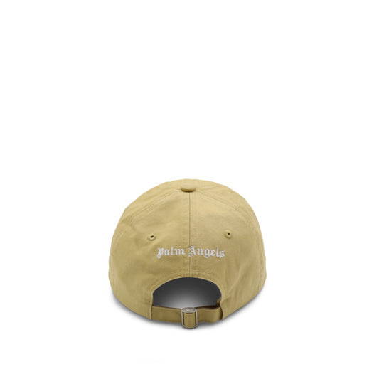 Classic Logo Cap in Beige/White