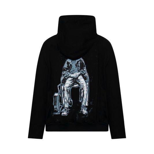 Boy Chair Hoodie in Black