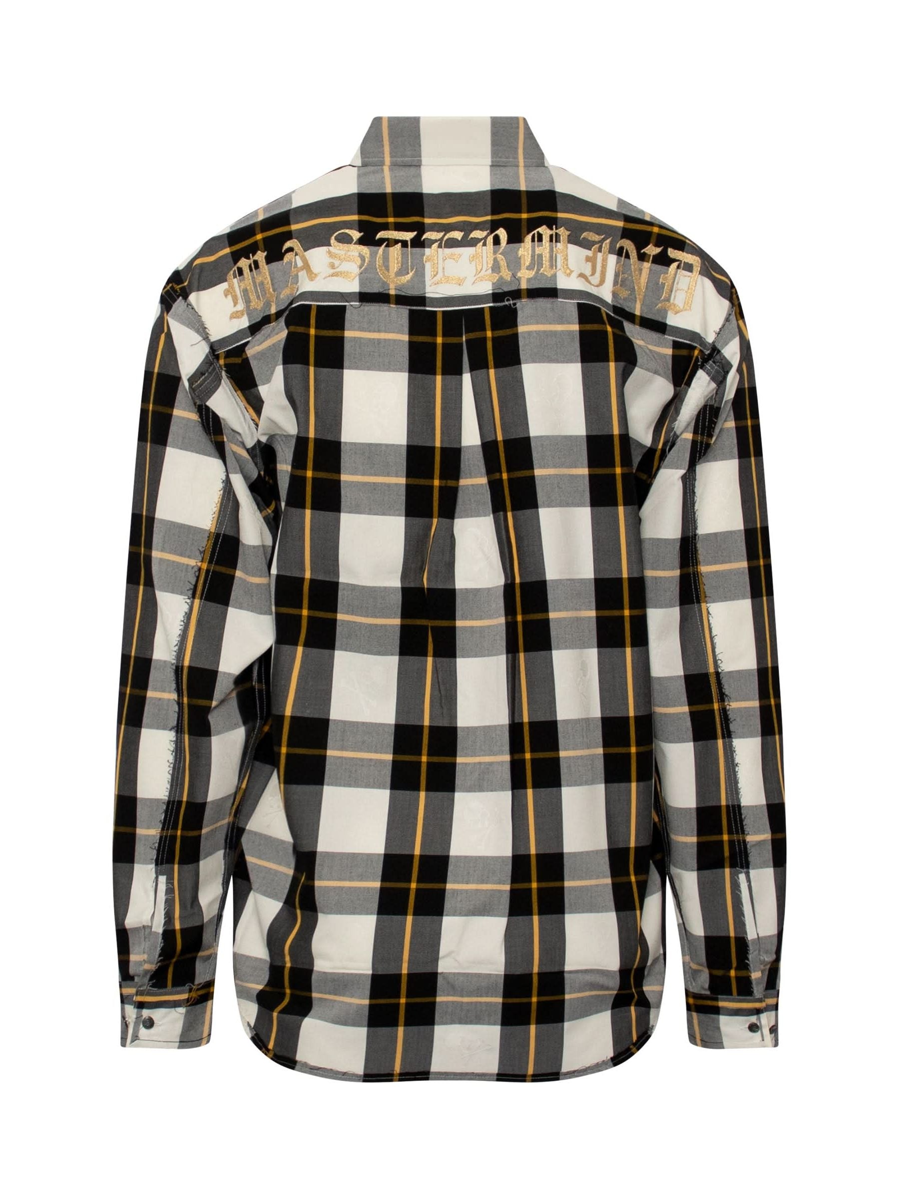 Mastermind Japan 白色衬衫