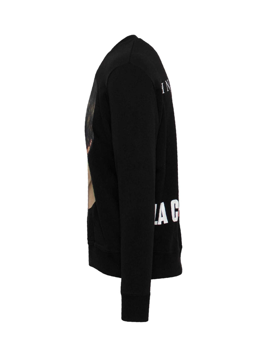 Tokyo Face Sweatshirt in Black