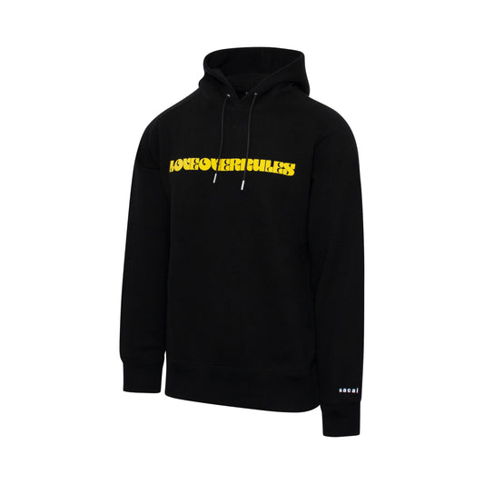 Graphic Hoodie in Black