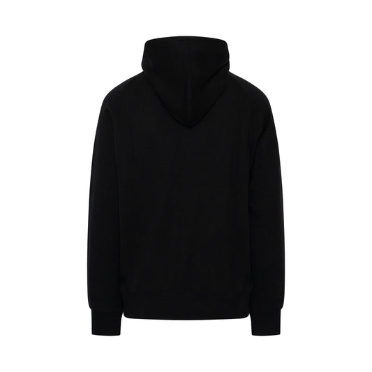 Graphic Hoodie in Black