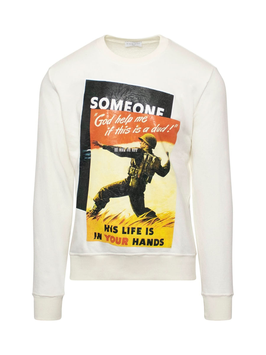 Propaganda 2 Sweatshirt in White
