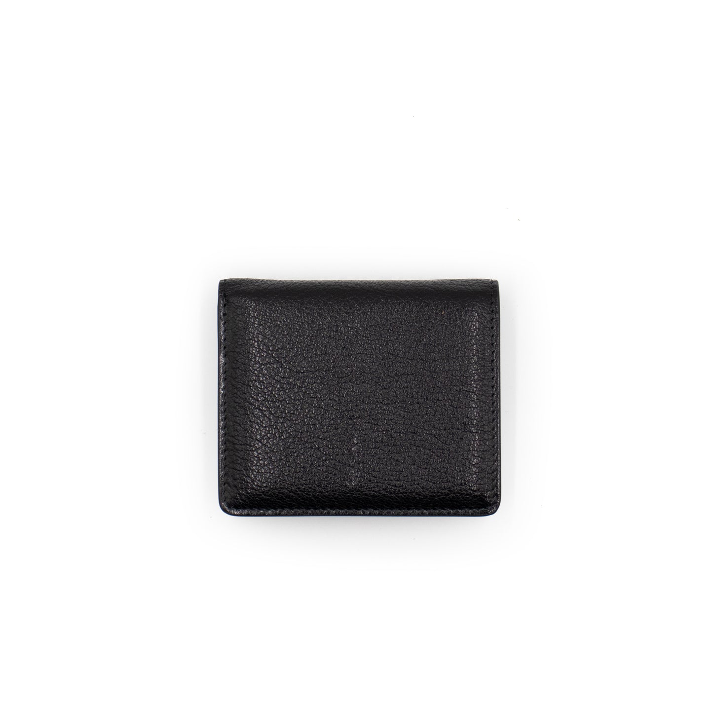Logo Patch Bifold Wallet in Black