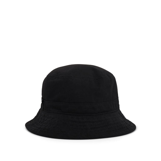 WD One Logo Bucket Hat in Black