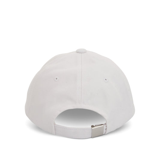 WD One Logo Cap in White