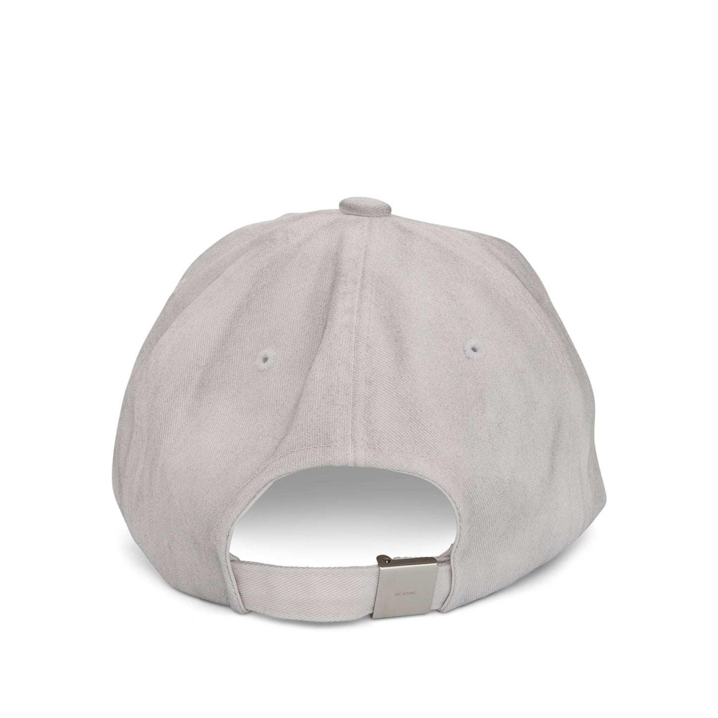 Logo Baseball Washed Cap in White