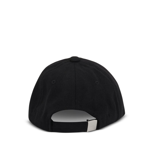 1506 Logo Washed Cap in Black