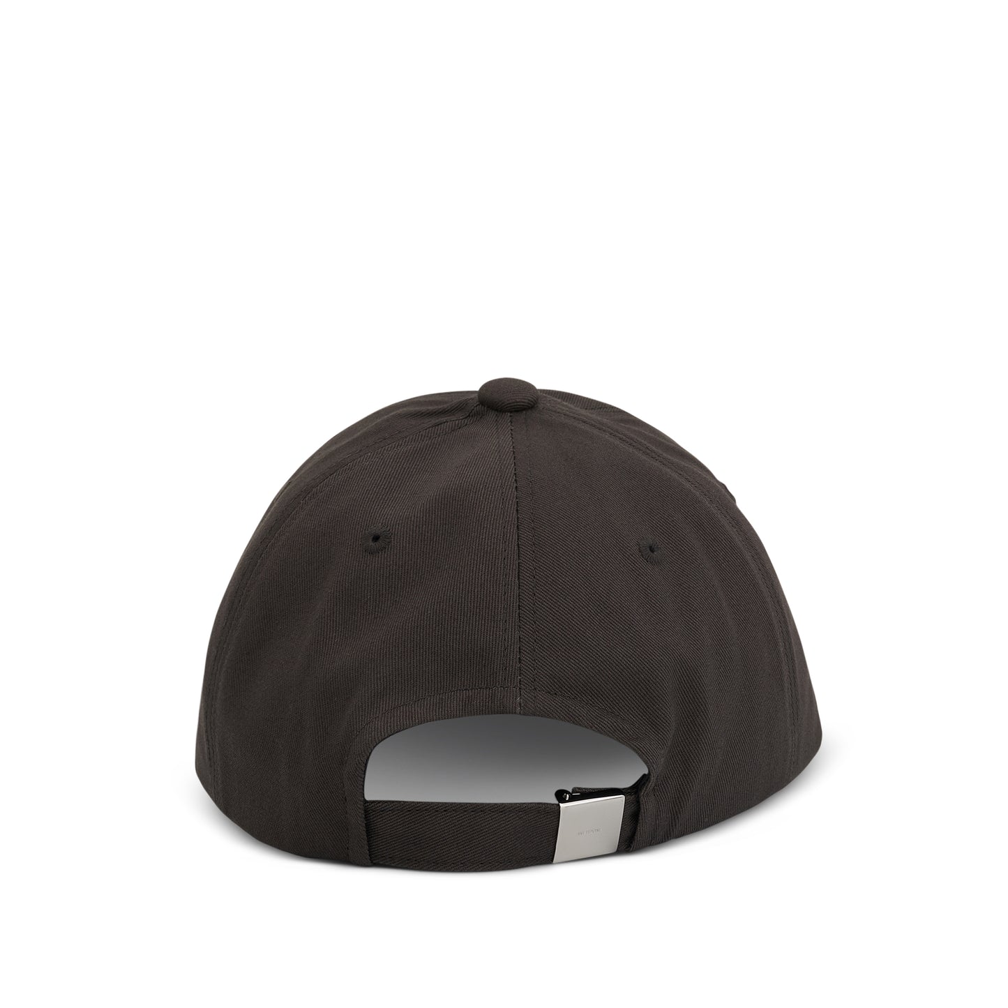 Small Logo Washed Cap in Charcoal