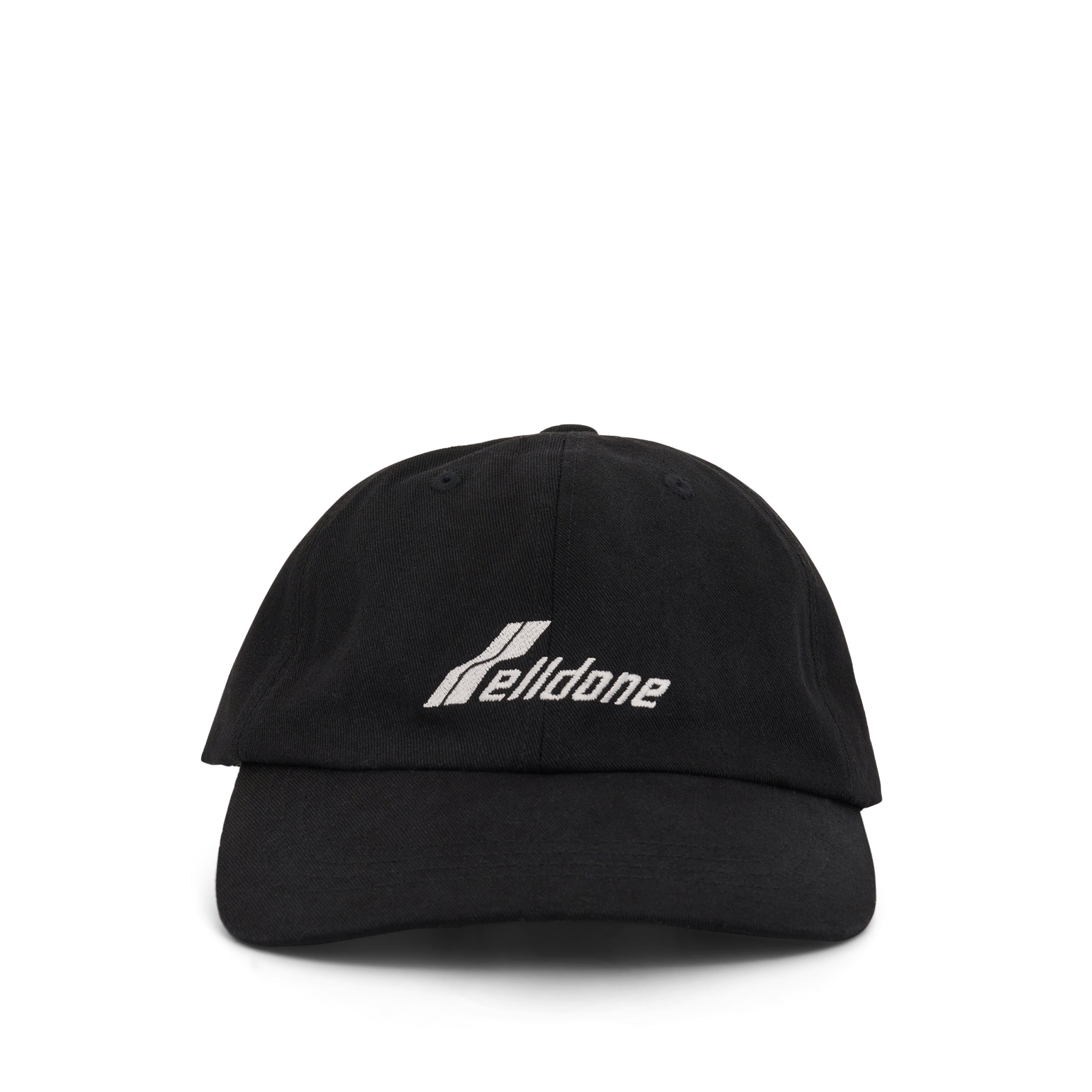 WD Logo Washed Cap in Black