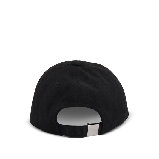 WD Logo Washed Cap in Black