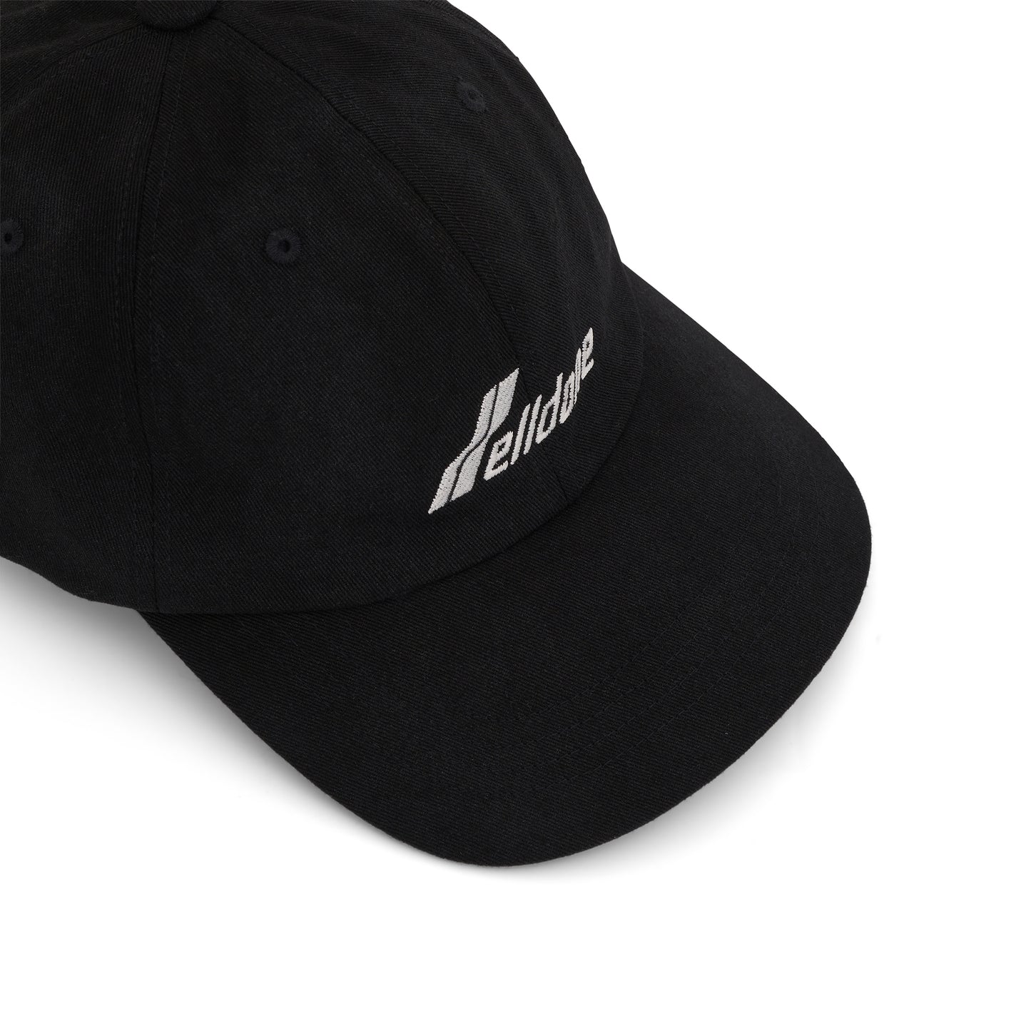 WD Logo Washed Cap in Black