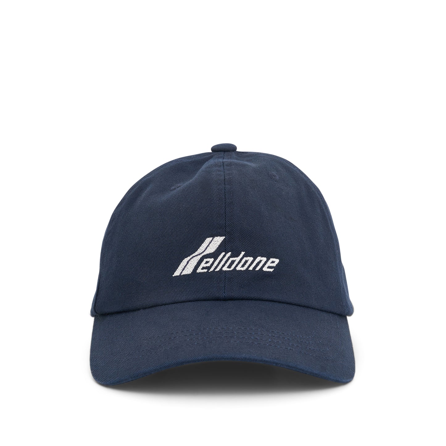 WD Logo Washed Cap in Navy