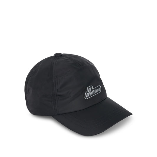 Nylon Wapen Logo Cap in Black