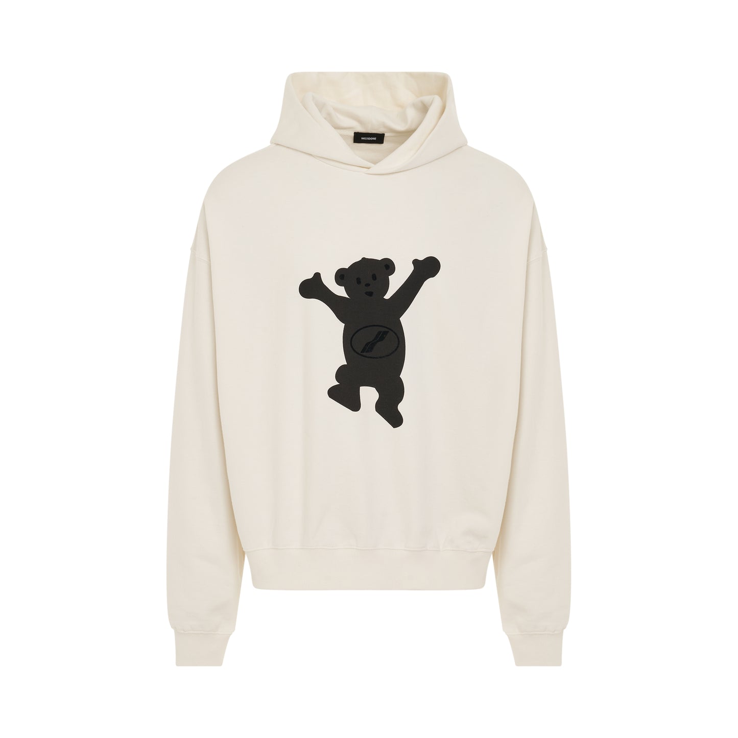 New Teddy Logo Hoodie in Ivory