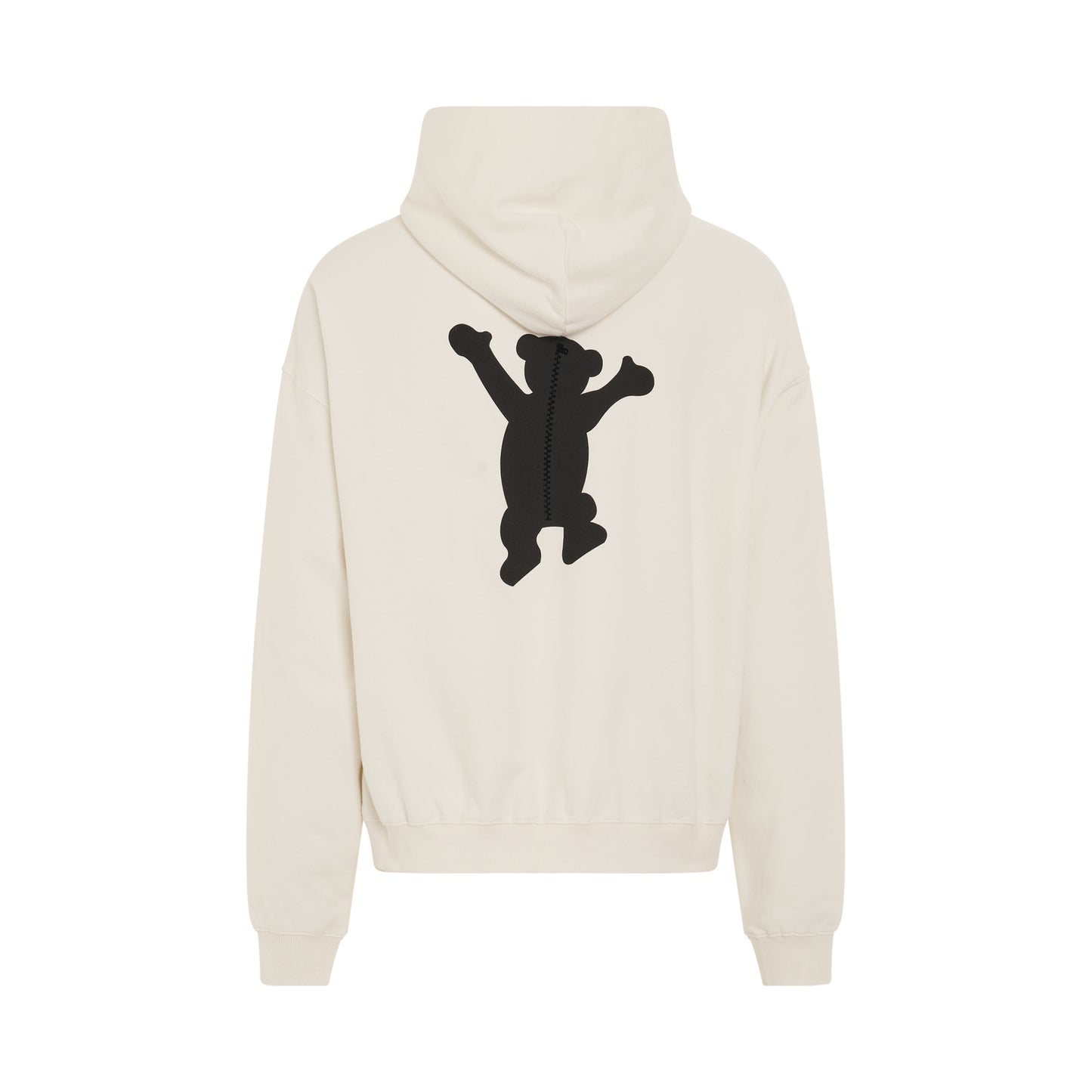 New Teddy Logo Hoodie in Ivory