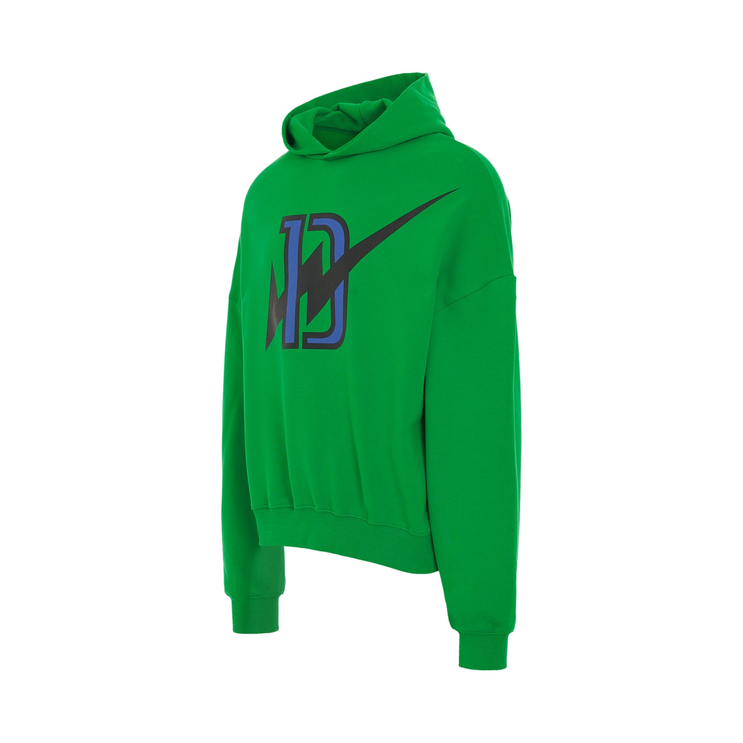 Thunder D Logo Hoodie in Green