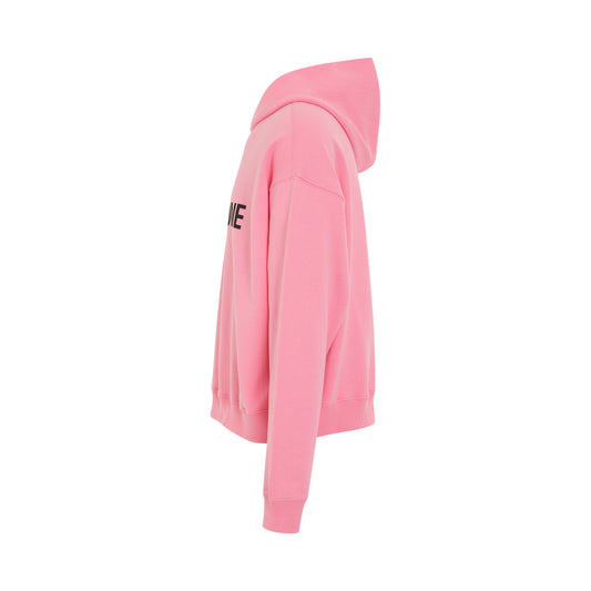 Basic Logo Hoodie in Pink