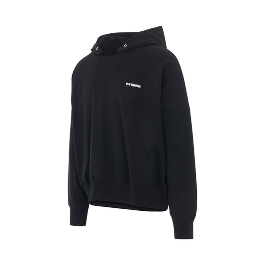 Logo Signature Hoodie in Black