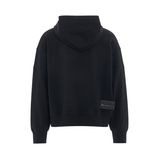 Logo Signature Hoodie in Black