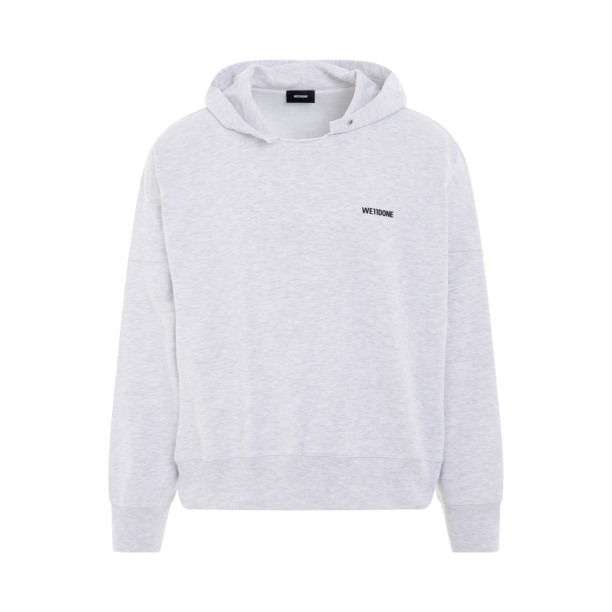 Logo Signature Hoodie in Grey