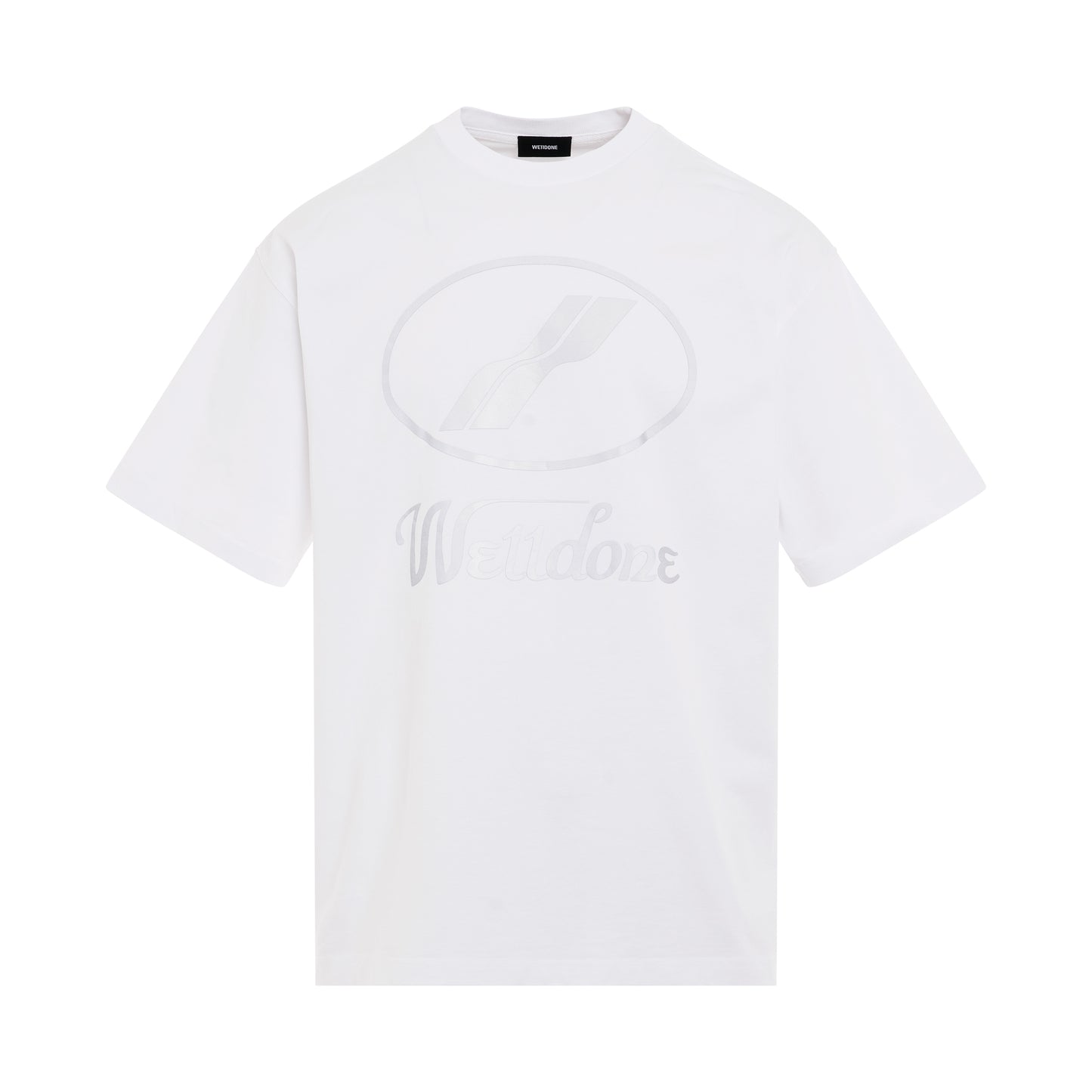 We11done Classic Logo T-Shirt in White