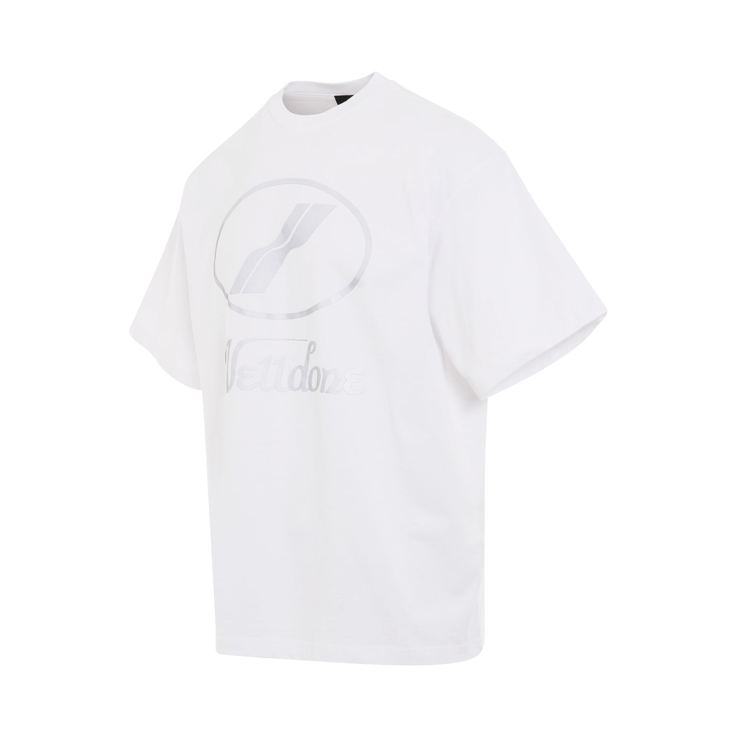 We11done Classic Logo T-Shirt in White