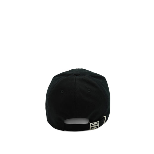 Curved Cap with 4G Block Closure in Black