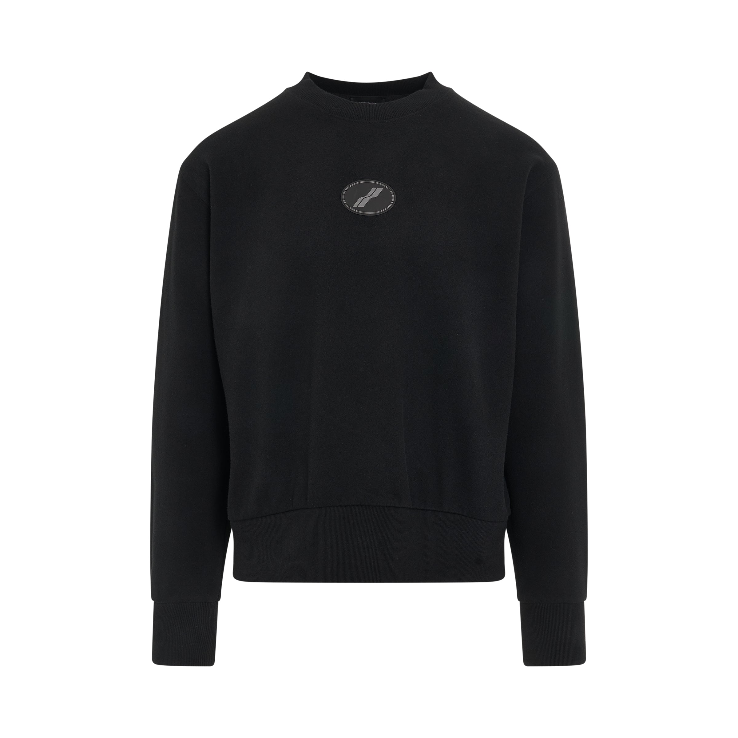 Symbol Wappen Sweatshirt in Black