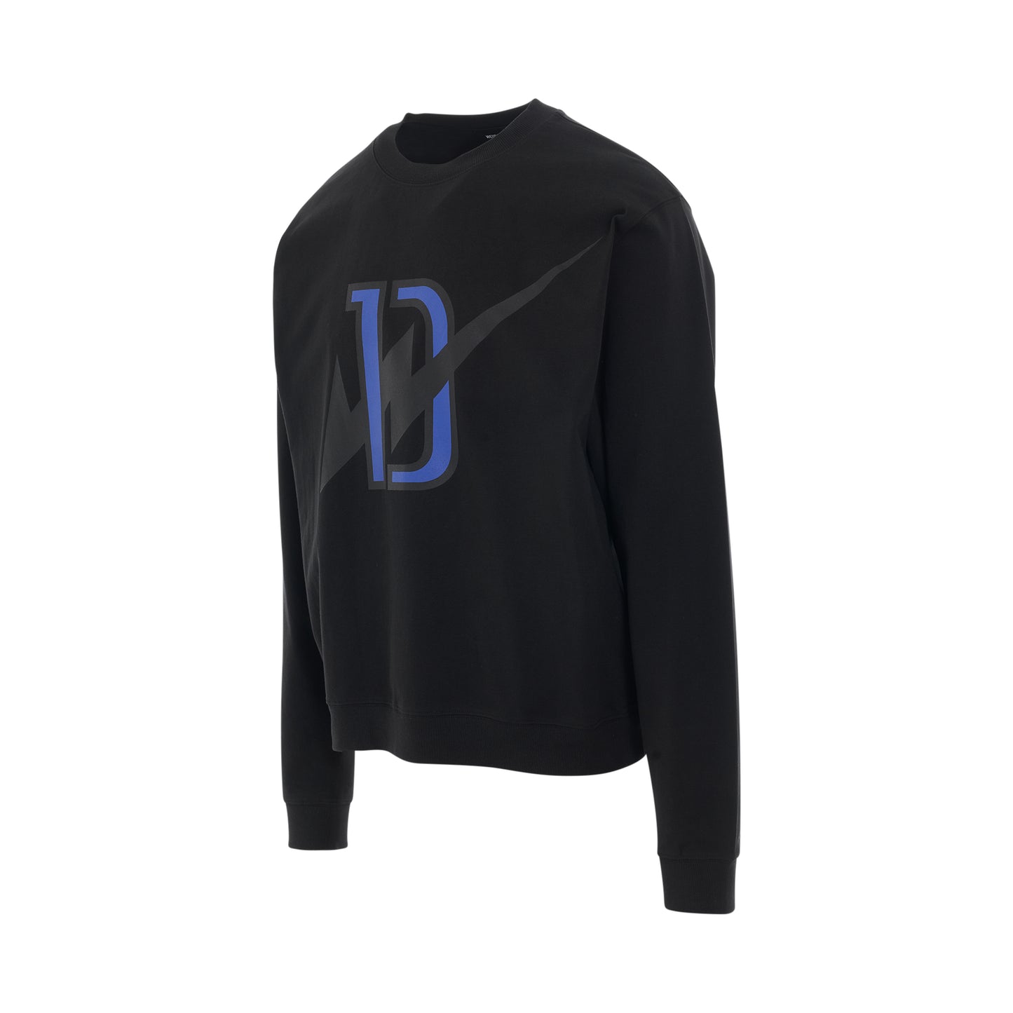 Thunder D Logo Sweatshirt in Black