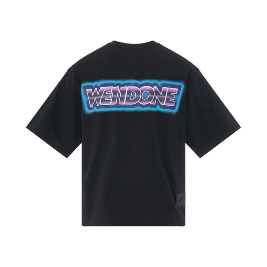 Classic Logo Patch T-Shirt in Black