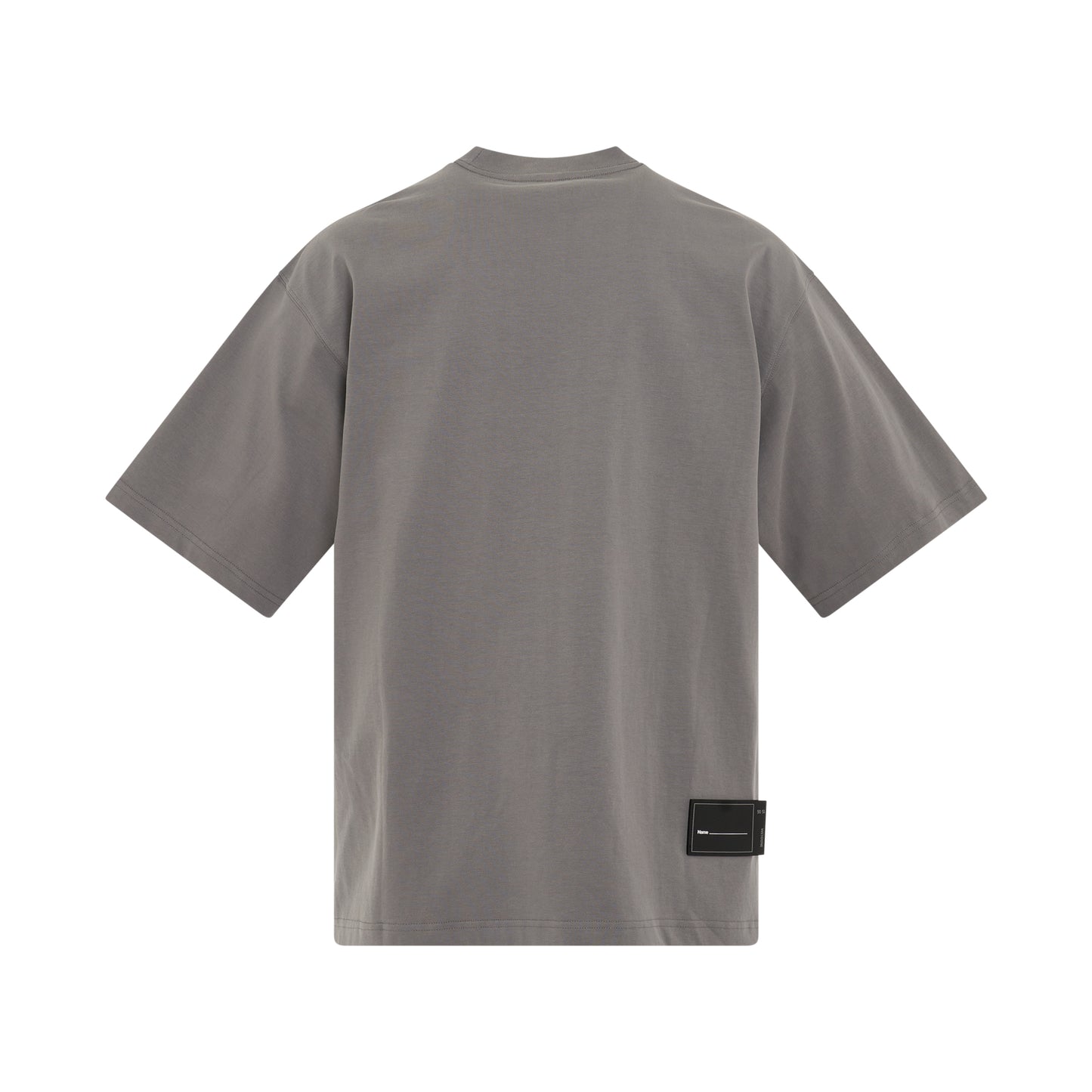 We11done Print T-Shirt in Grey