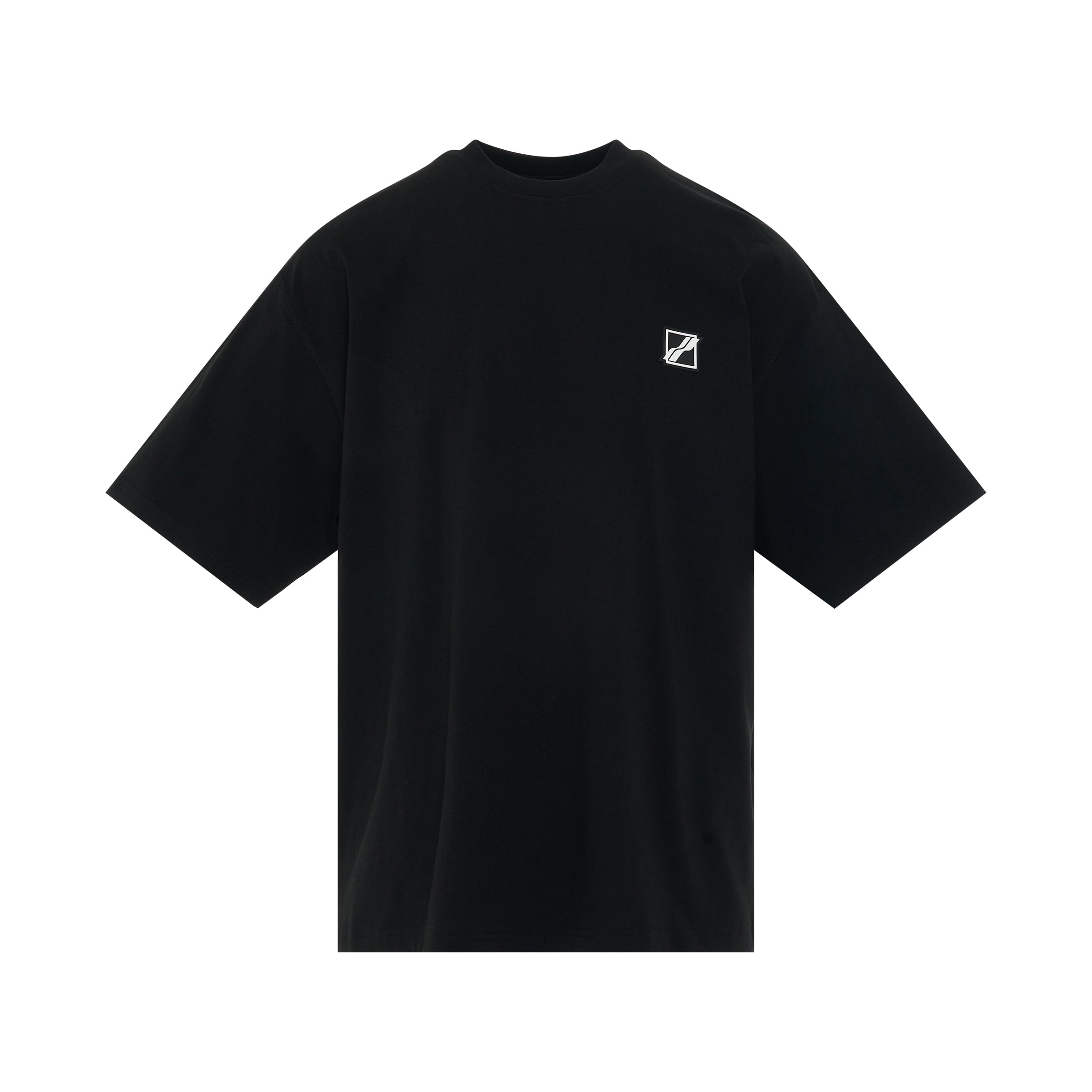 Logo Wappen T-Shirt in Black