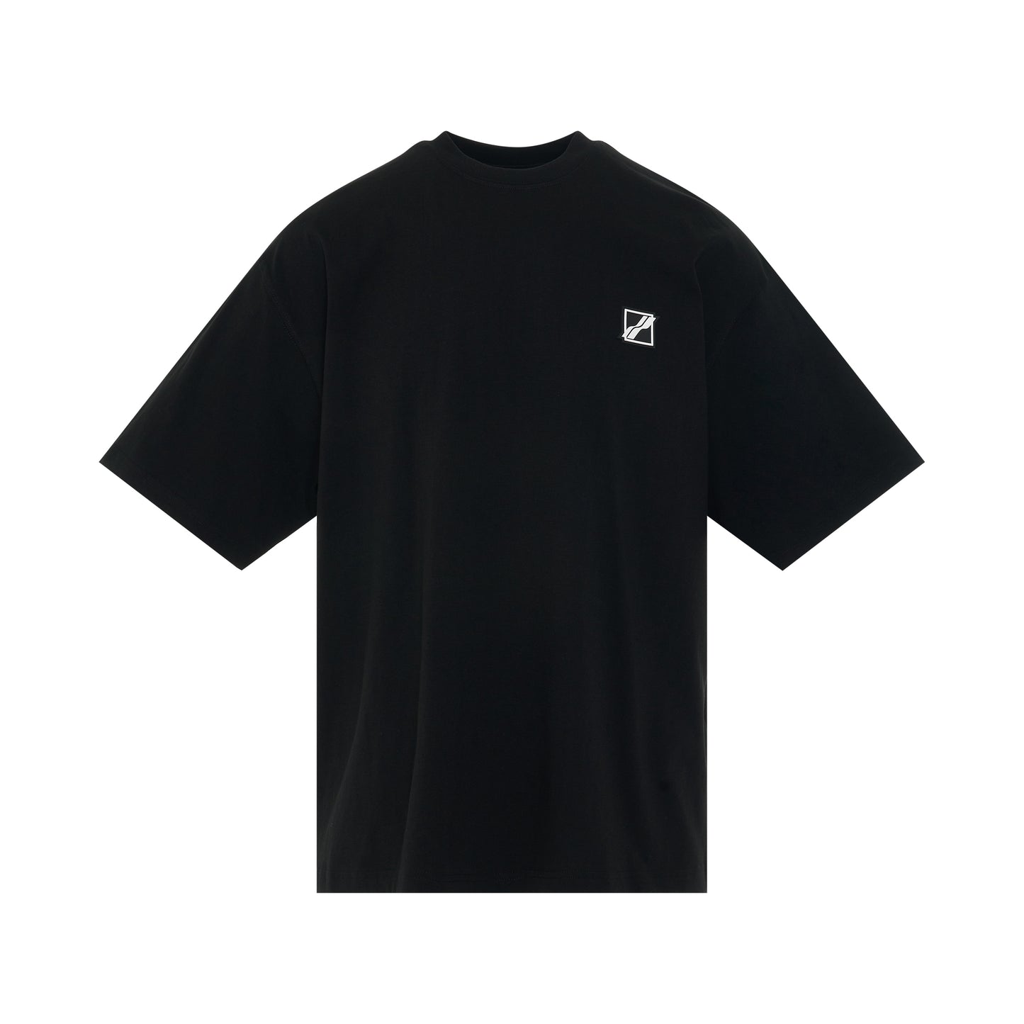 Logo Wappen T-Shirt in Black