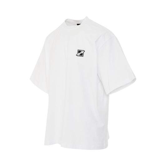 Logo Wappen T-Shirt in White