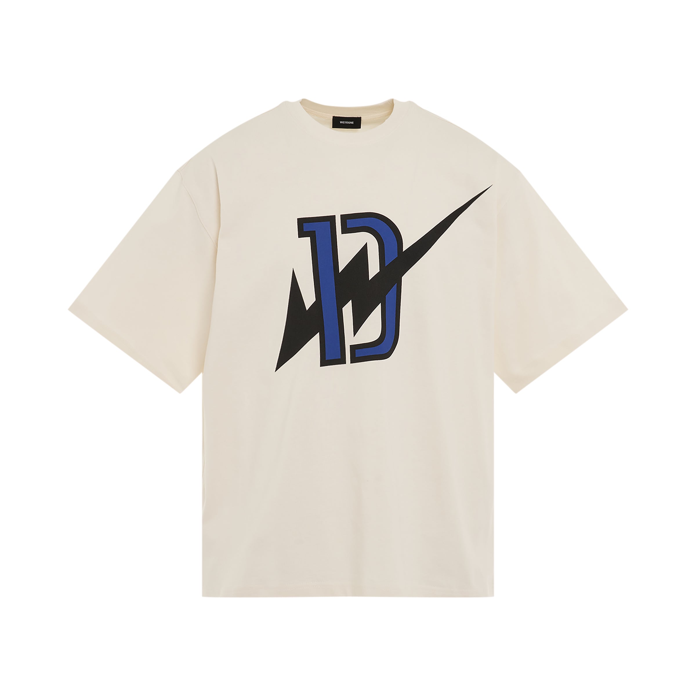 Thunder D Logo T-Shirt in Ivory