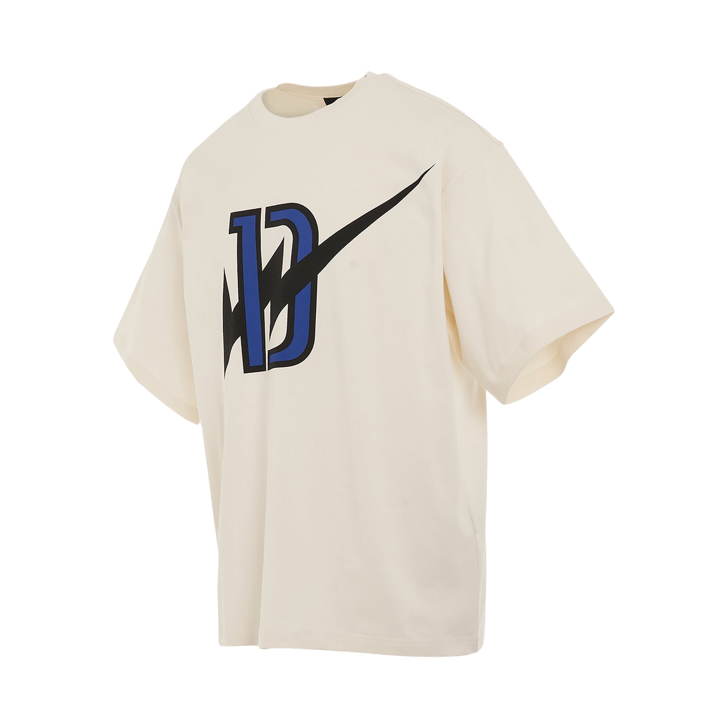 Thunder D Logo T-Shirt in Ivory